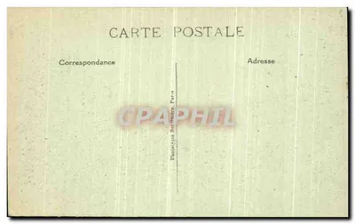 Péronne — Eine ganze Straße nach ihrer Plünderung gesprengt — Phototypie Burinatère, Paris, Nr. 1503 — Rückseite