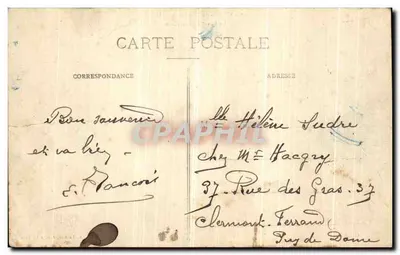 Camp de Sissonne (Aisne) — Le Bureau de la Place — L. Loclère, édit. à La Fère — Rewers