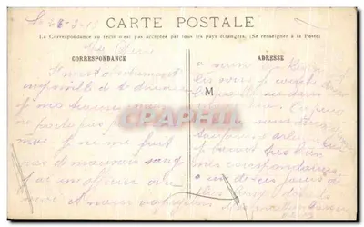 Picquigny — O ponte e a via férrea que se fez explodir — 179 R.P. Paris — Verso