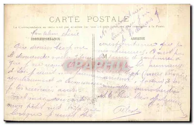 बार्सी (S.-et-M.) — गांव के प्रवेश जो जर्मनों द्वारा बमबारी के बाद था — युद्ध 1914-1915, 174 R.P. पेरिस — पीछे