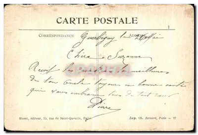 Rouvroy (Somme) — Lado de la Iglesia — Guerra 1914-1915 — N° 141 — Reverso