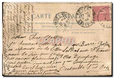 CARTE SYSTEME Militaria Poilu — Rewers