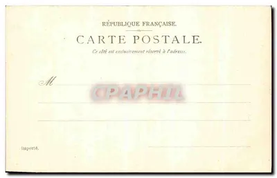 Contiergerie e Tribunal de Comércio — Paris — Editor Valloir & Cie, n° 515 — Verso
