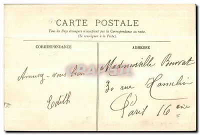 PARIS — Tuileries — Człowiek z ptakami — LL. n°498 — Rewers