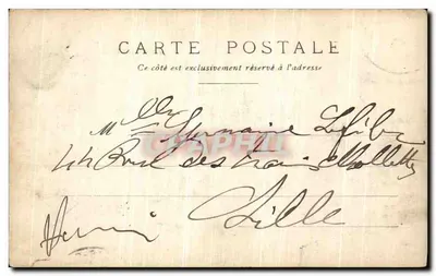 Ponte Mirabeau — Paris — editor desconhecido, n° 206 — Verso