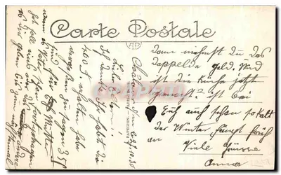 Votos de Felicidade de Paris — P. Viollette — Verso