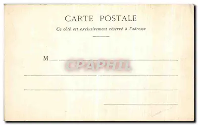 Parigi - Palazzo della Legion d'onore — editore non visibile, numero di serie non visibile — Verso