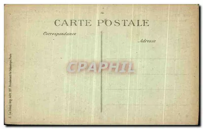 Parijs — Poort Saint-Denis — Uitzicht genomen vanaf de Boulevards — E. Le Delay, Imp. uitgever 1877, Boulevard de Sébastopol, Parijs — Achterkant