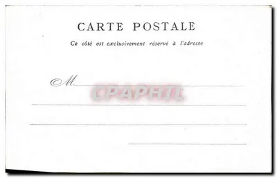 Hotel de Ville — Paris — Editado pelo Bon Marché — Verso