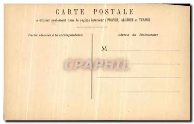 Paris - Palácio da Legião de Honra — editor Graphil — Verso
