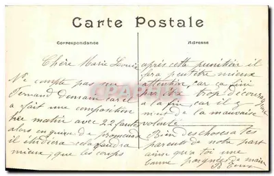 Paryż — Plac Republiki i Kwatera Książęgo Eugeniusza — Wydawca nie widoczny, nr 43 — Rewers