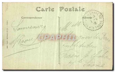 PARIS — Het Park van Montsouris, het Meer — ND. Fot. — Achterkant