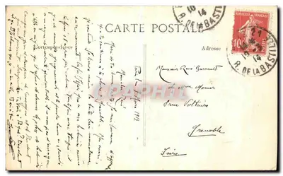 Façade de Saint-Julien-le-Pauvre — éditeur JULIEN (XVIIIe siècle) — Verso