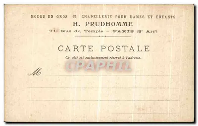 Paryż — Arc de Triomphe de l'Étoile — B.P. Déposé. — Rewers