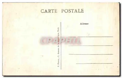 Paris — A Rue Sergent-Bauchat — Editor Mercier — Verso