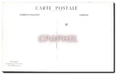 C Cripta dei defunti - Parigi-Montmartre — Cabaret del Néant — editore 'Le Néant' — Verso