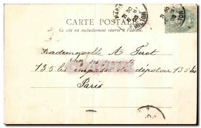 Parijs — Kerk van Sint Vincent van Paul — E.R., Parijs, n°79 — Achterkant