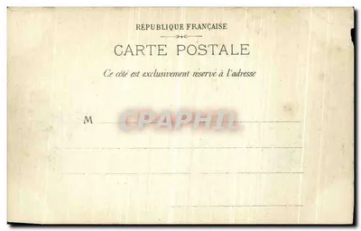 Paris — Exposição Universal de 1900 — Palácio da Horticultura — Verso