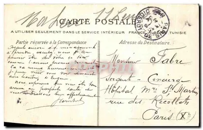 Fontaine Carpeaux — Parigi — C. L. C. — n°304 — Verso