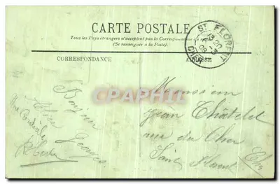 Paris — O Arco do Triunfo do Carrousel — LL. — n°45 — Verso