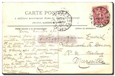 PARIS — As Tuileries — L'H. — Verso