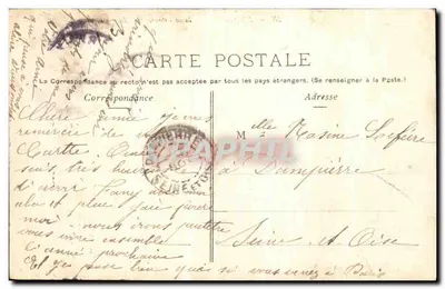 Paris — L'Église Sainte-Marie des Batignolles — éditeur impr. A. Lévy, n° 287 — Verso