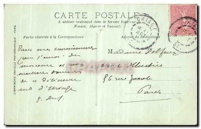 Uriage — Widok zamek — LL. — n° 741 — Rewers