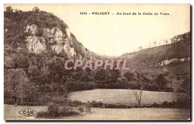 Poligny — No fundo da Culée de Vaux — C-L-B