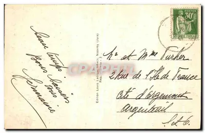 El Paso de Entre-Porte — Tres lugares pintorescos de Franche-Comté — Edición Louis Lacroix-tabacs (Jura) — Reverso