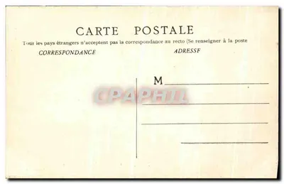 DOLE — Kanał Rhône-Rhin — Perrey wyd. — Rewers