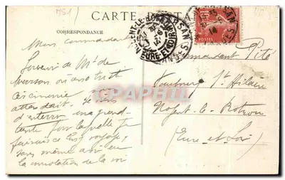 Mont-de-Marsan (Landes) — Koło Wojskowe i Muzeum — Wydawca: Proméryne Castelain, Langoën (Gironde) — Rewers