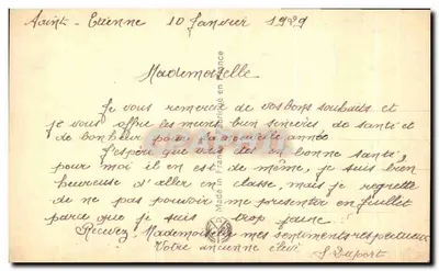 Paysage hivernal avec maison et bateau — Noyer 4854 — Noyer — Rewers