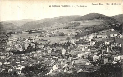 Le Chambon-Feugerolles — Vista Geral — Darves-Blanc, editor Saint-Étienne