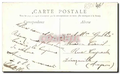 Cahors — El Monumento Gambetta — Victor Priolau, editor it — Reverso