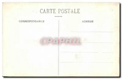 Huiron, perto de Vitry-le-François (Marne) — Ruínas da Igreja — A. Humbert, foto-editora St-Lambert — Verso