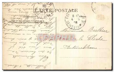 De Granville ao Mont-Saint-Michel — CAROLLES — Caminho da Mar — C.P.A. n°46 — Verso