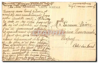 Château-Gaontier — Le Champ de Foire — editor Goby, n°70 — Verso