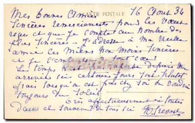 Blandouet (Mayenne) — Logis de Chambort — editor anônimo, n° 1506 — Verso