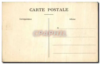 Chamery — Calvarie opgericht op 8 juni 1913 — Cliché E. Mulot, Reims — Achterkant