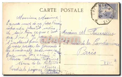 Chalons-sur-Marne — Porte Sainte-Croix — Edit. J. B. n° 129 — Verso