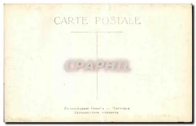 Douphine. Route van de Chartreuse naar Eourvoirie — Fotografie Oddoux - Grenoble — Achterkant