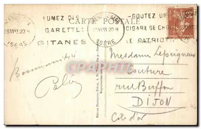 Il Chalet del Galibier e il Tunnel del Col — Edizione Martinotto Frères, n° 156 — Verso