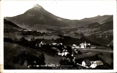 Saint-Pierre-de-Chartreuse — O Pico de Chamechaude — editor A. P. Strasbourg, n° 237