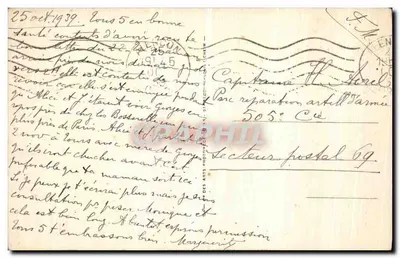 Alençon — Katedra Najświętszej Maryi Panny — LL. n°41 — Rewers