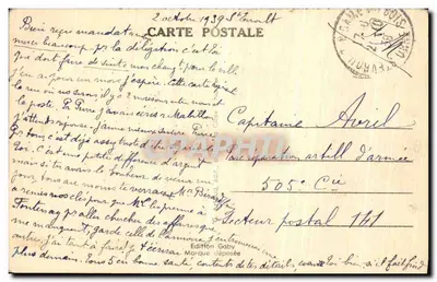 Alençon (Orne) — Hotel pocztowy — Saby — Rewers