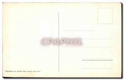 Dauphiné - Uriage-les-Bains - La Cascada de l'Oursière — A. Ponn, n° 880 — Reverso