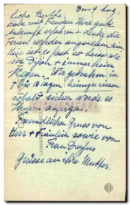 Wieża Avallon — Avallon (Isère) — Karta pocztowa nr 43c — Rewers