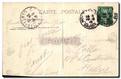 Valle dell'Isère — Saint-Marcel — Pittier, fotografo-editore, Annecy, n°1533 — Verso