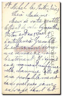 St-Michel-les-Portes i Mont Aiguille - Dauphiné — E.R. n°512 — Rewers