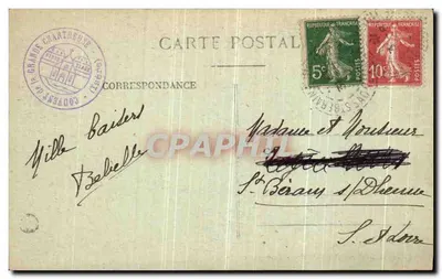 La Grande-Charteuse - Vista generale — G. e D. Voiron, n° 106 — Verso